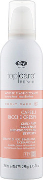 Мусс для укладки волос Lisap Top Care Repair Curly Care разглаживающий для вьющихся волос (250мл)