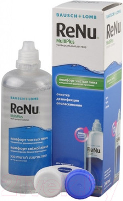 Раствор для линз ReNu MultiPlus с контейнером (240мл)