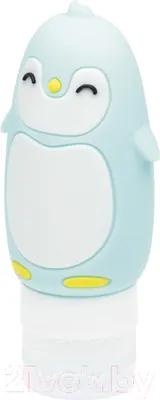 Флакон для косметики Dewal Beauty Пингвин DFZ-10 (ментоловый)