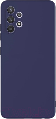 Чехол-накладка Case Cheap Liquid для Galaxy A32 5G (синий)