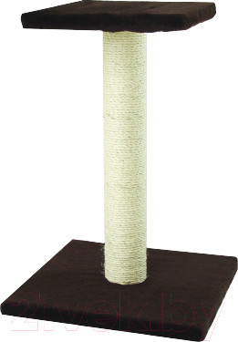 Лежанка-когтеточка Happy Friends HFSP64-01-05 (темно-коричневый)