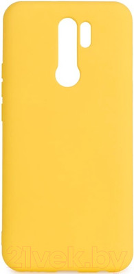 Чехол-накладка Case Cheap Liquid для Redmi 9 (желтый)