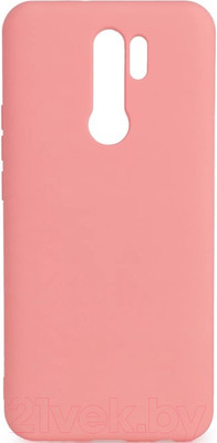 Чехол-накладка Case Cheap Liquid для Redmi 9 (светло-розовый)