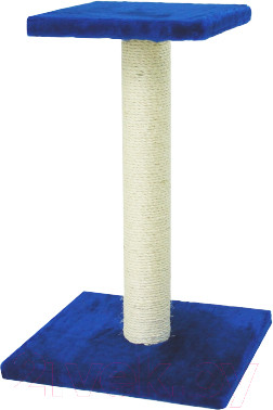 Лежанка-когтеточка Happy Friends HFSP64-01-09 (синий)