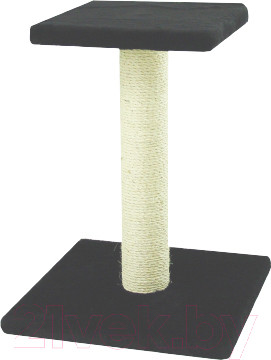 Лежанка-когтеточка Happy Friends HFSP54-01-01 (черный)