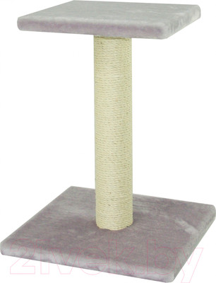 Лежанка-когтеточка Happy Friends HFSP54-01-04 (светло-серый)