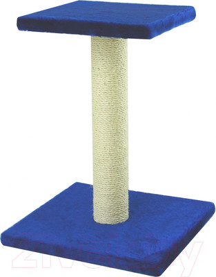 Лежанка-когтеточка Happy Friends HFSP54-01-09 (синий)