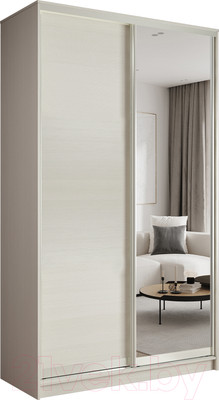 Шкаф-купе Евва 138 BBZ.12 / АЭП ШК.2 02 (бодега/бодега/жемчуг зерно)