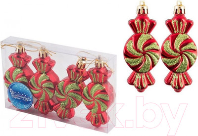 Набор елочных игрушек Волшебная страна Яркие конфетки / 005644