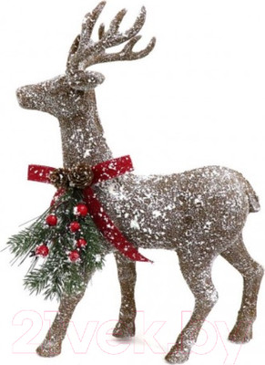 Фигура под елку Merry Bear Новогодний олень / E29-H21112 (46см)