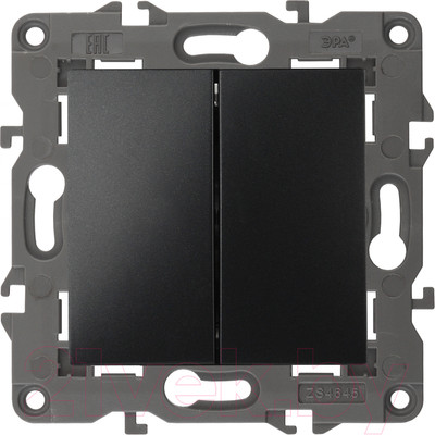 Выключатель ЭРА Elegance 14-1104-05 / Б0034234 (антрацит)