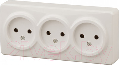 Розетка ЭРА Эксперт 11-2207-02 / Б0020698 (слоновая кость)