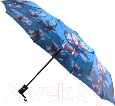 Зонт складной Мультидом Дыхание дождя / FX24-51