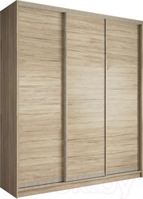 Шкаф-купе Евва 203 SSH.13 / АЭП ШК.3 02 (дуб сонома/дуб сонома/дуб шато)