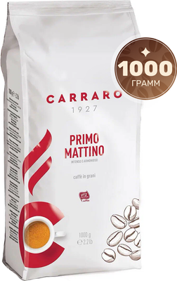 Кофе в зернах Carraro Primo Mattino (1кг)