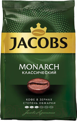 Кофе в зернах Jacobs Monarch Классический (800г)