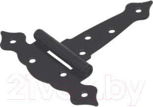 Петля воротная Domax ZTО 200 С / 892201 (черный)