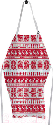 Кухонный фартук JoyArty Новогодний узор / ap_50946