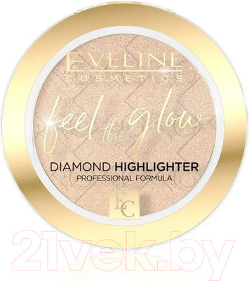 Хайлайтер Eveline Cosmetics Feel The Glow №20 Gold Luminous (4.2г)