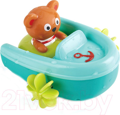 Игрушка для ванной Hape Мишка на тюбинге / E0217_HP