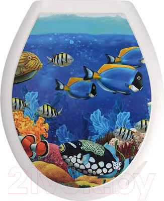 Сиденье для унитаза Мультидом Море / СП72-100