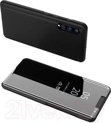 Чехол-книжка Case Smart View для Galaxy A70 (черный)