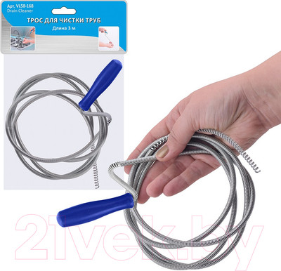 Трос сантехнический Мультидом VL58-168 (3м)