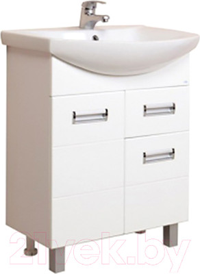 Тумба с умывальником Onika Балтика 60.12 (106041 + 1WH110246)