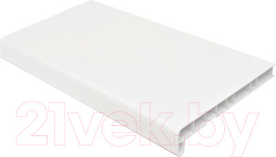 Подоконник VPL Премиум с заглушкой 250x2200 (сатин белый)