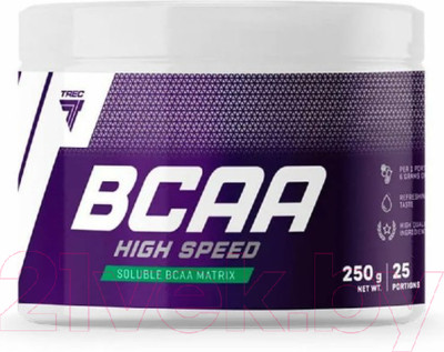 Аминокислоты BCAA Trec Nutrition High Speed (250 грамм, лимон)