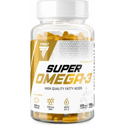 Жирные кислоты Trec Nutrition Super Omega-3 (120 капсул)
