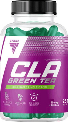 Жиросжигатель Trec Nutrition CLA + Green Tea (90 капсул)