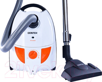 Пылесос Centek CT-2503 (белый/оранжевый)