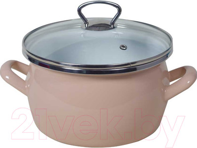 Кастрюля Сантэкс 1-2425111 (кофейный)