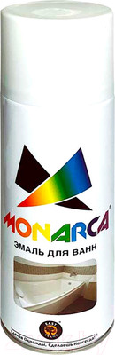 Эмаль Monarca Для ванн (520мл, белый глянцевый)