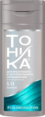 Оттеночный бальзам для волос Тоника Color Evolution 5.13 (150мл, неоновый бирюзовый)