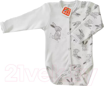 Боди для малышей Топотушки Зайчата / 6448-68