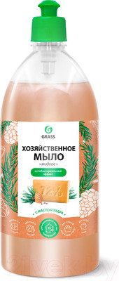 Мыло хозяйственное Grass С маслом кедра / 125549 (1л)