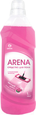 Чистящее средство для пола Grass Arena с полирующим эффектом Цветущий лотос / 125185 (1л)