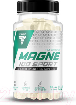Минерал Trec Nutrition Magne-100 Sport (60 капсул)