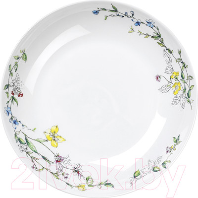 Тарелка столовая глубокая Domenik Wild Botanicals DM9761