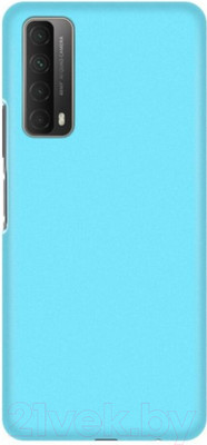 Чехол-накладка Case Matte Lux для Huawei P Smart 2021 (голубой)