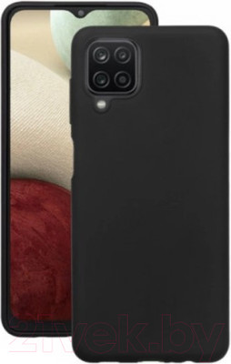Чехол-накладка Case Matte Lux для Galaxy A12/M12 (черный)