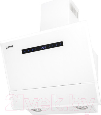 Вытяжка наклонная Grand Lester GC 60 (белый)