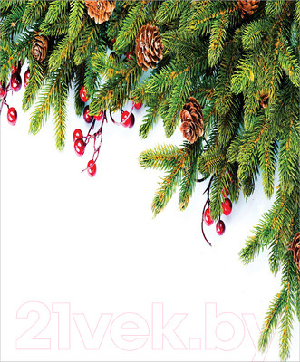 Скатерть JoyArty Елочные игрушки / tc_20292 (120x145)