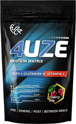 Протеин Fuze + Glutamine Вишневый пирог (750г)