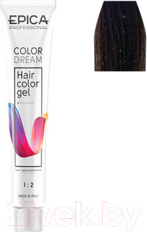 Гель-краска для волос Epica Professional Colordream 4.71 (100мл, шатен шоколадно-пепельный)