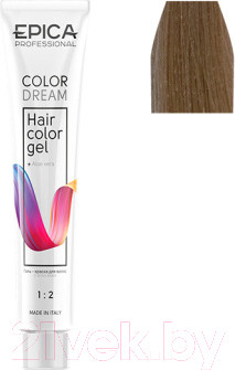 Гель-краска для волос Epica Professional Colordream 9.71 (100мл, блондин шоколадно-пепельный)