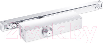 Доводчик с рычагом Notedo DC 025-095 SL+HO+DA+BC (серебристый)