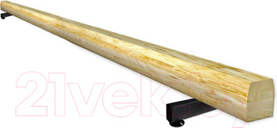 Бревно гимнастическое Dinamika На низких опорах / ZSO-002965 (5м, металл)